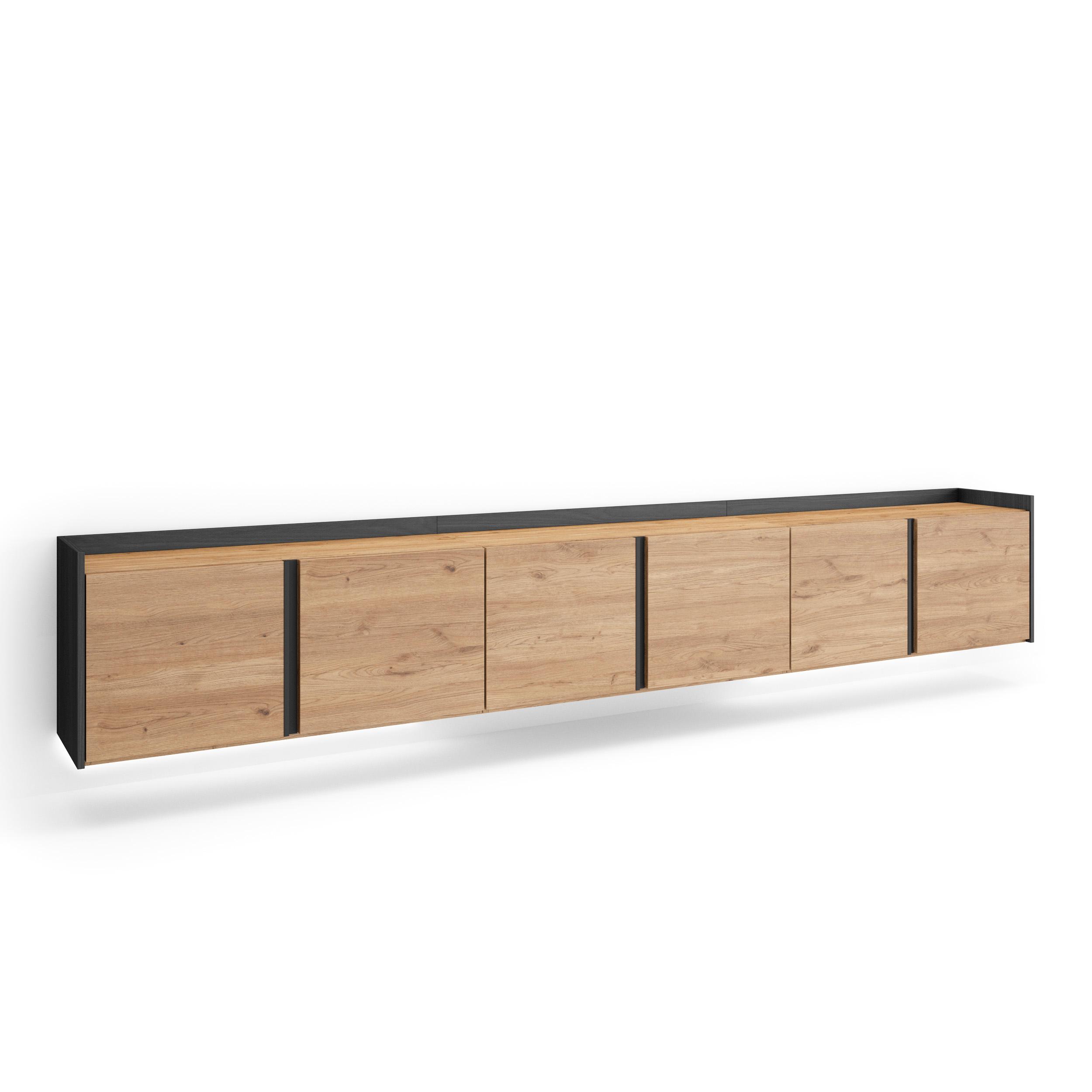 Mueble tv, televisión, colgado, suspendido, LED rf4704