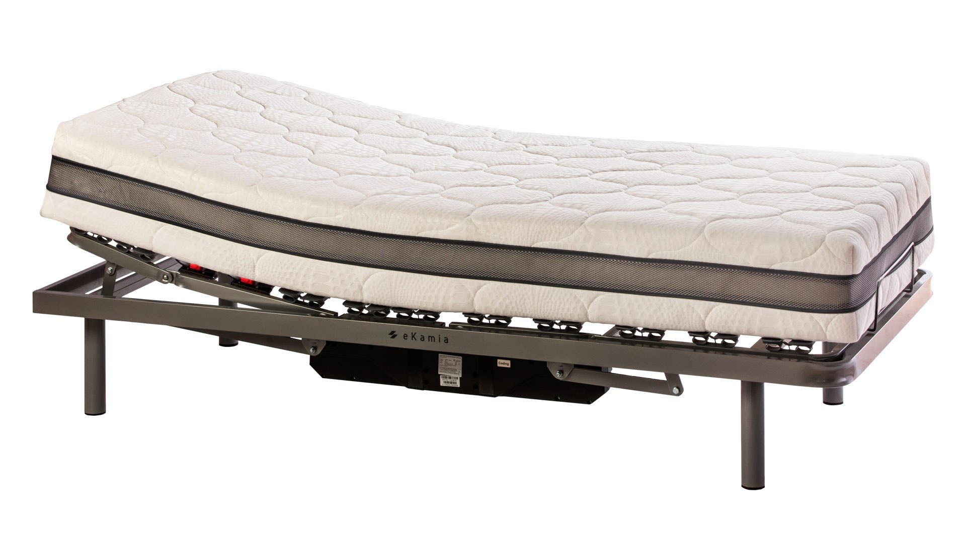 Selene cama articulada eléctrica con colchón hapi - 105cm x 200cm - mando i