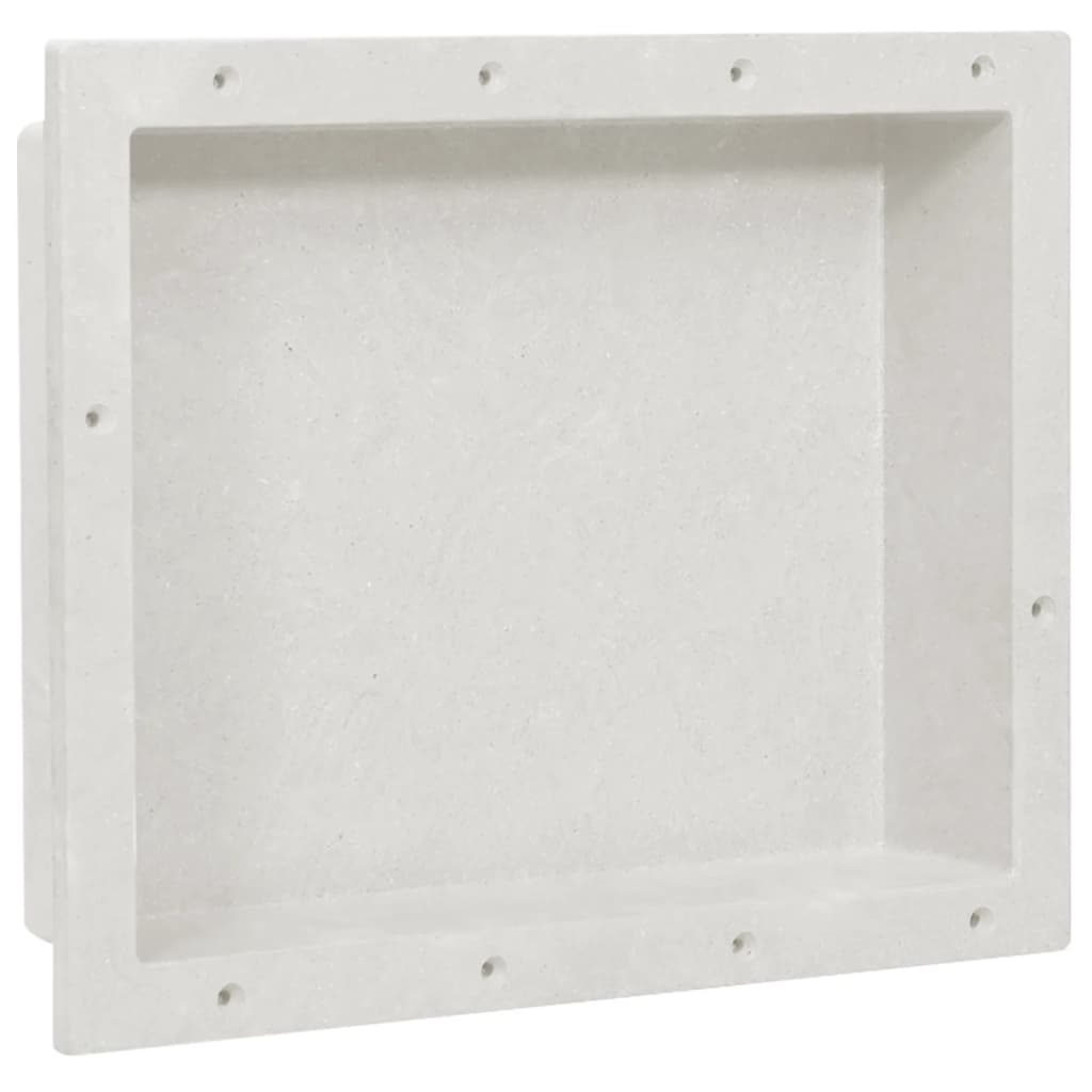 vidaXL hornacina de ducha blanco 41x51x10 cm