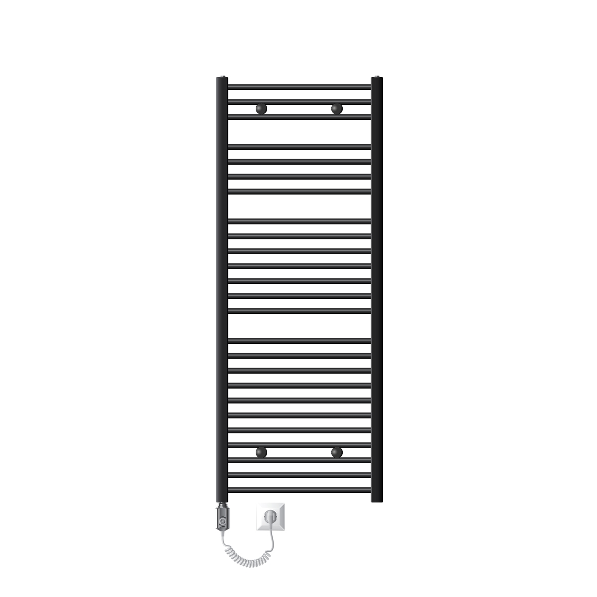 Radiador de baño sahara eléctrico 1200w - 600 x 1500 mm