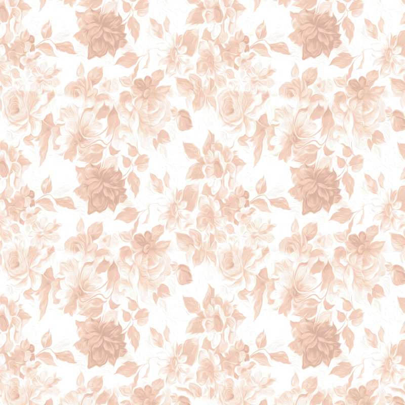 Papel pintado floral rosas naranja 60cm por 250cm