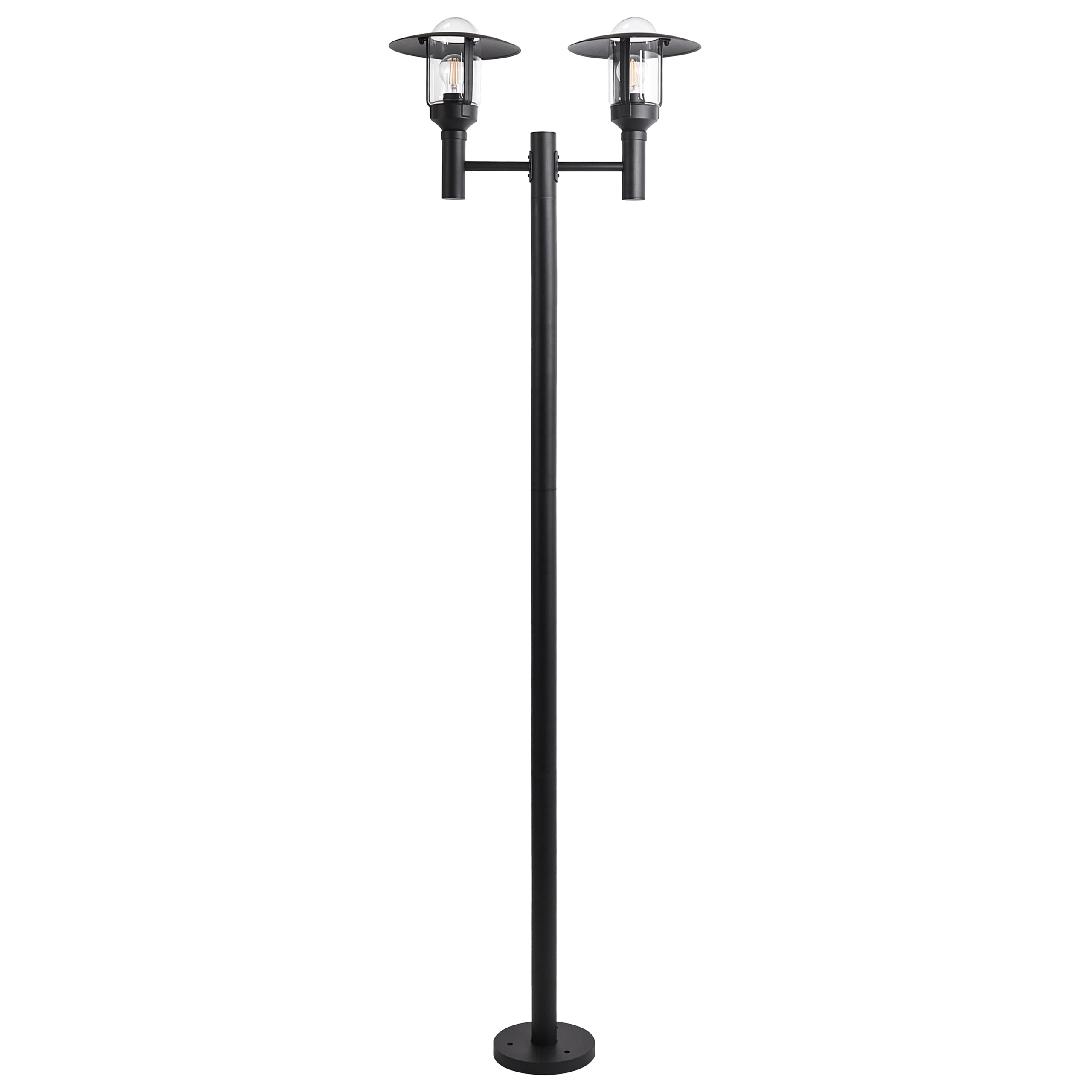 Farola de jardín tizu negro