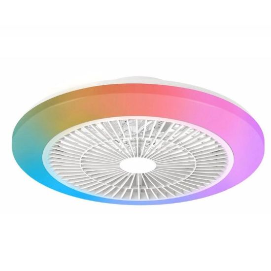 Philips plafón ventilador LED de techo amigo rgb 50cm 40w+20w cct