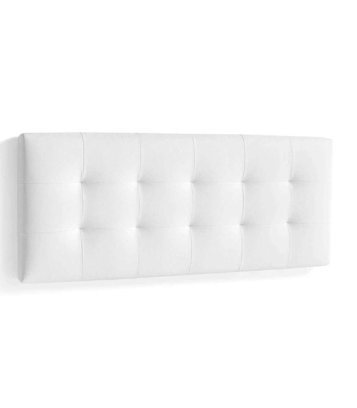 Cabecero mila tapizado para cama individual moderno y cómodo