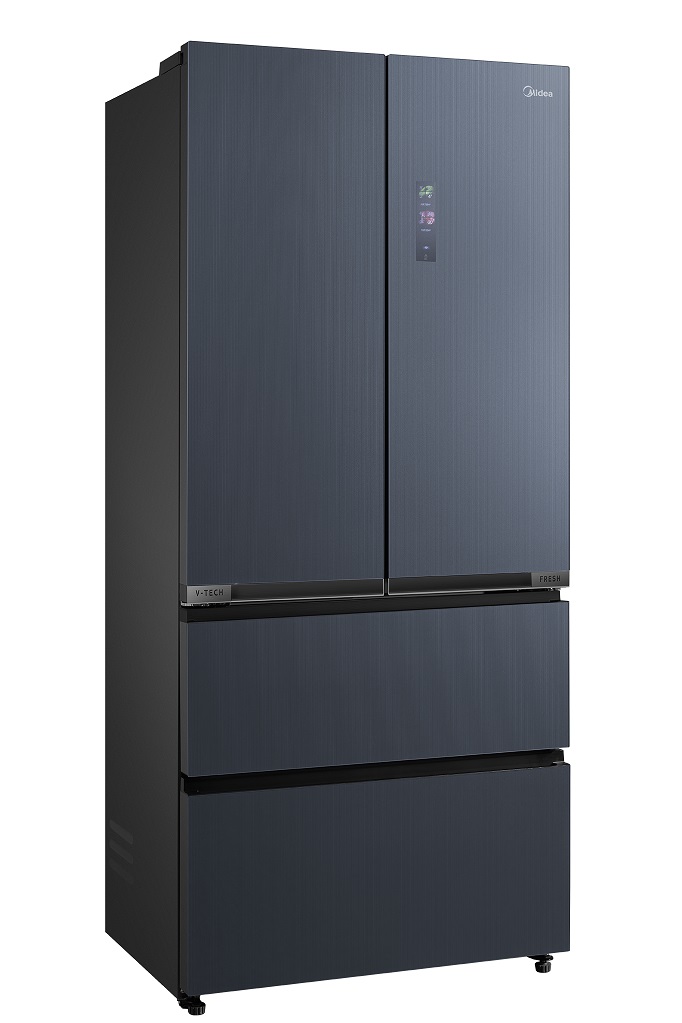 Frigorífico americano midea mdrf705bie70, gris, 191 cm, e