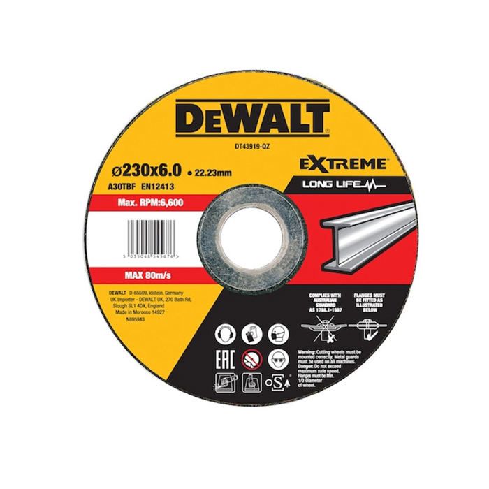 Disco de desbaste 1 pieza Dewalt dt43919-qz 1 pc(s)
