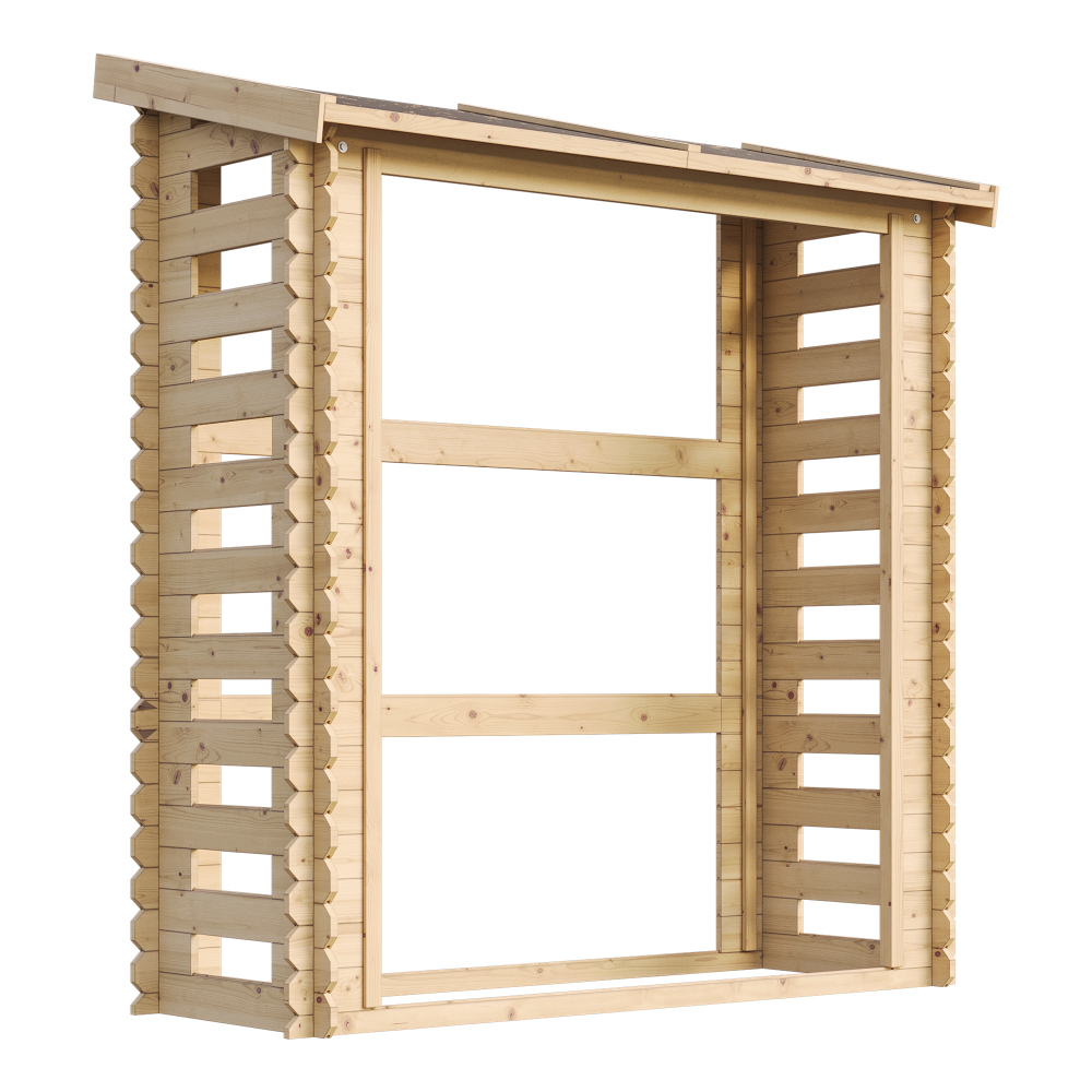 Caseta de leña - 184 x 86 cm / 0.9 m² - Timbela m201-1