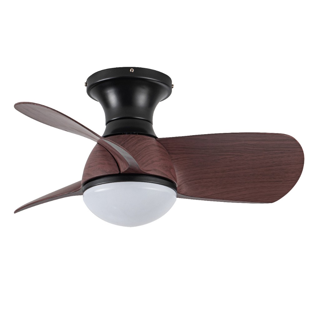 Ventilador de techo kuki negro cct regulable 64cm