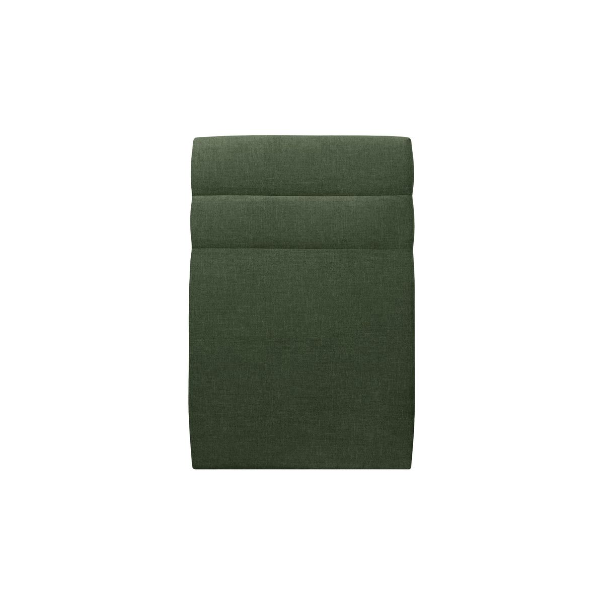 Cabecero 90 cm lines - tela natté verde caqui - verde caqui