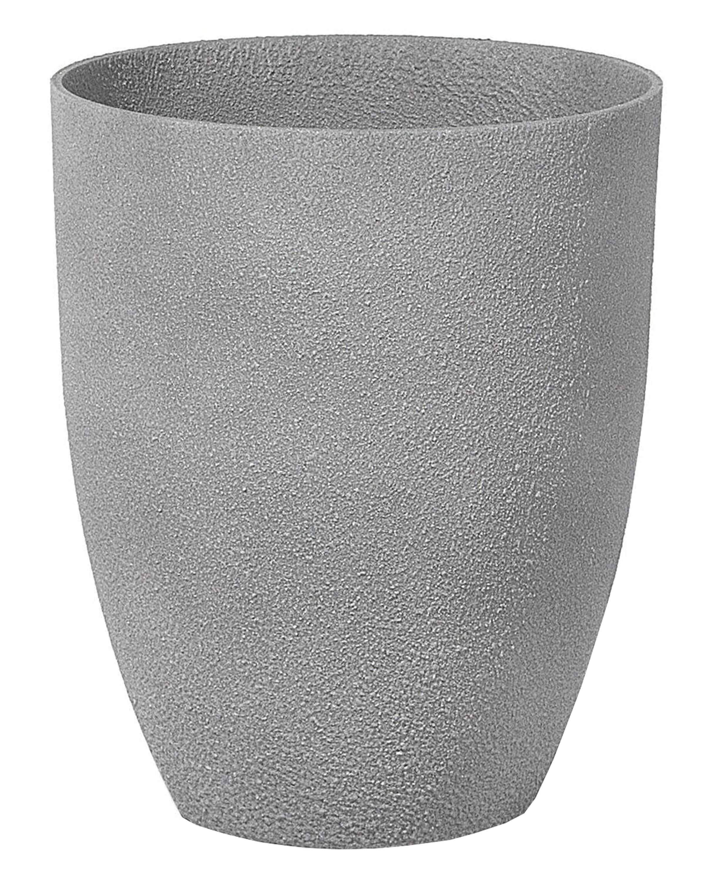 Maceta croton 35 cm gris claro