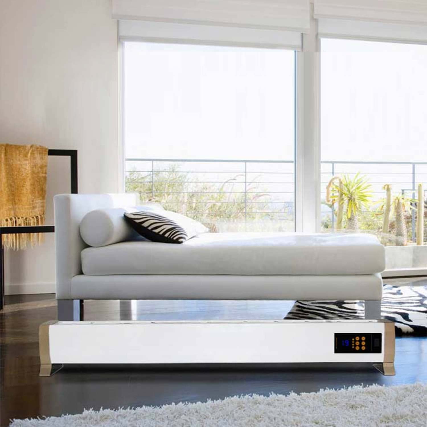 Sined calentador de suelo electrico 1800w blanco