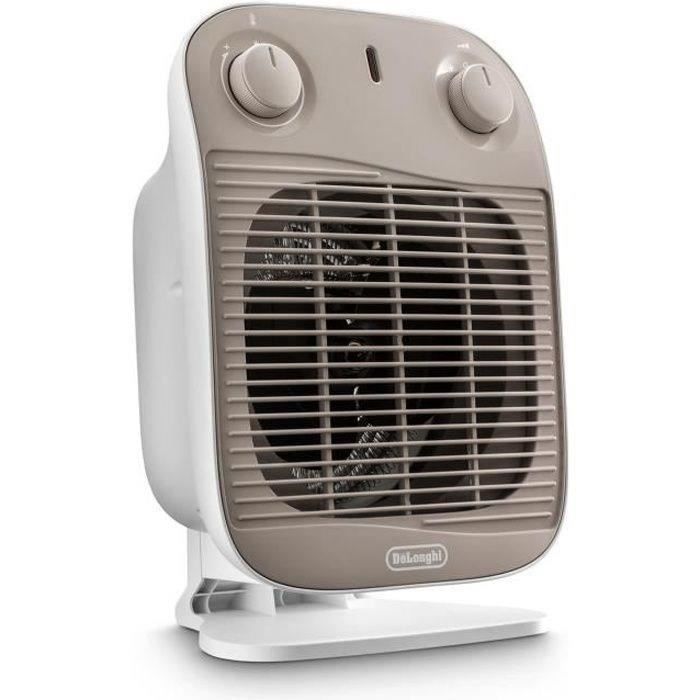 Ventilador delonghi - hfs50c22 - 2200w - blanco y gris