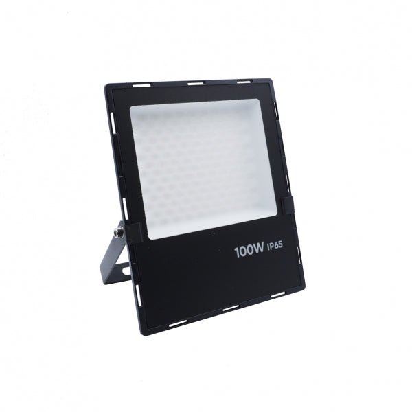 Foco de exterior negro 100w ip65 - blanco frío 6000k - 8000k - si