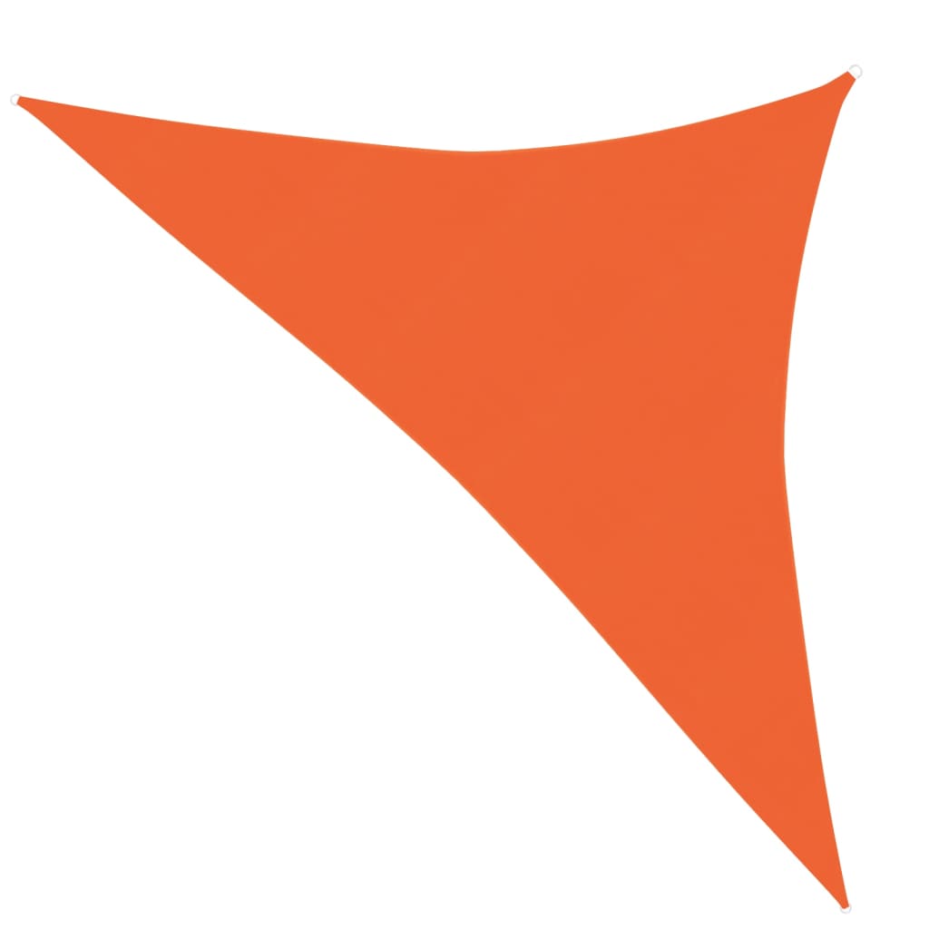 Vela de sombra 160 g/m² naranja 3 x 3