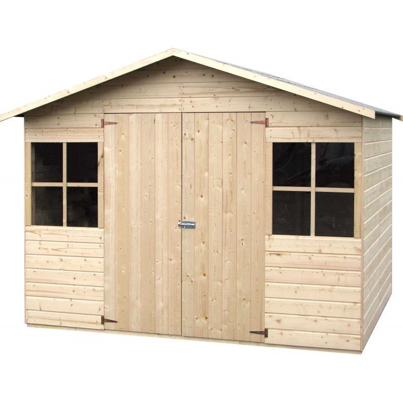 Caseta de madera - lopun/fresno. 12 mm. 272 x 182 cm. 4.96 m²