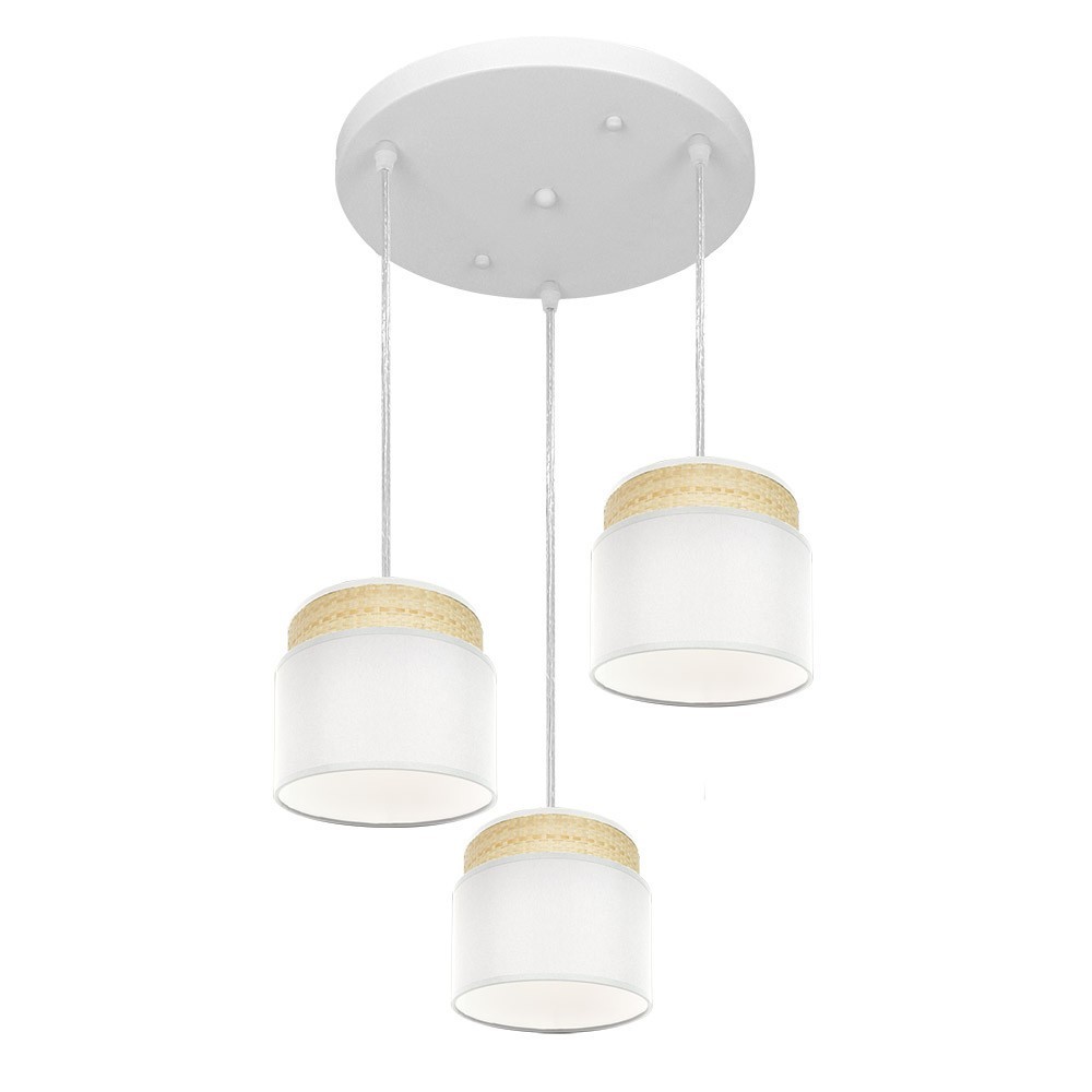 Kandy chandelier 3xe27 light wood