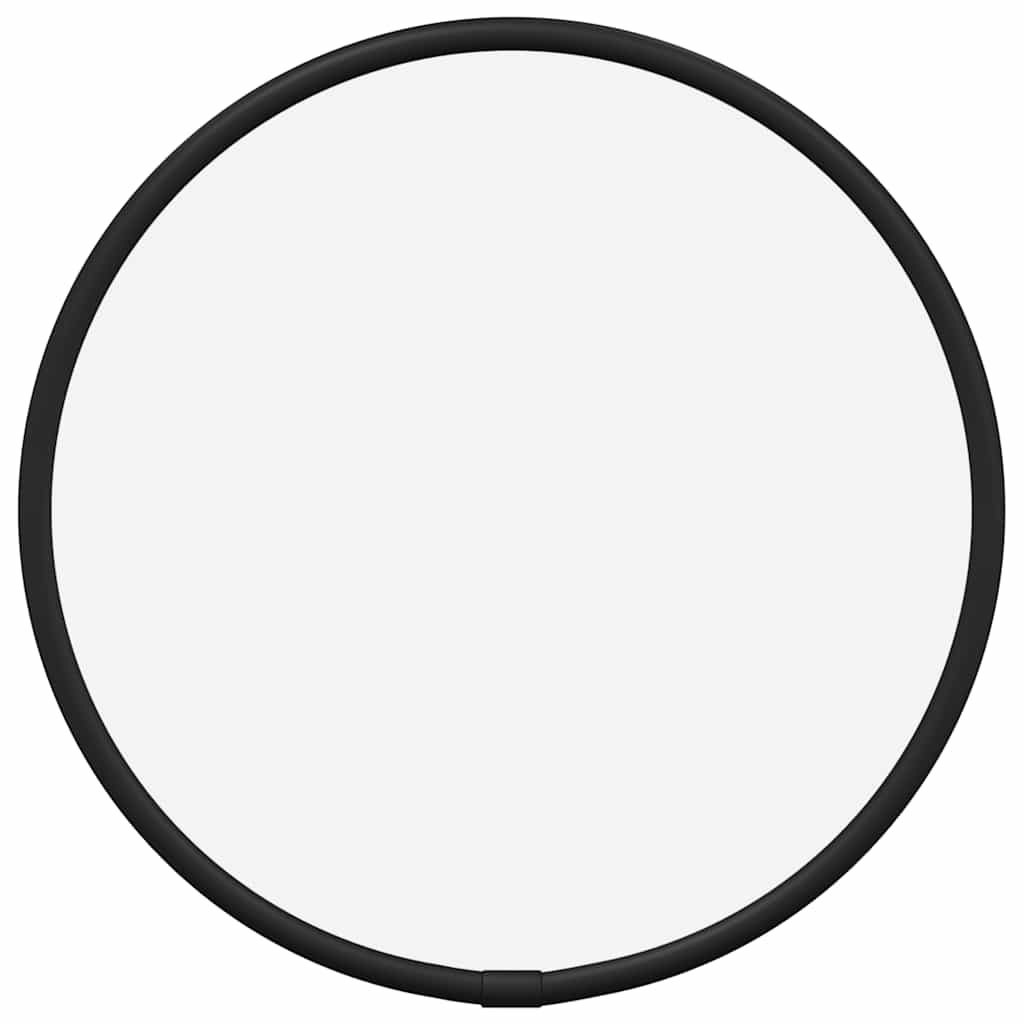 vidaXL espejo de pared redondo negro ø20 cm