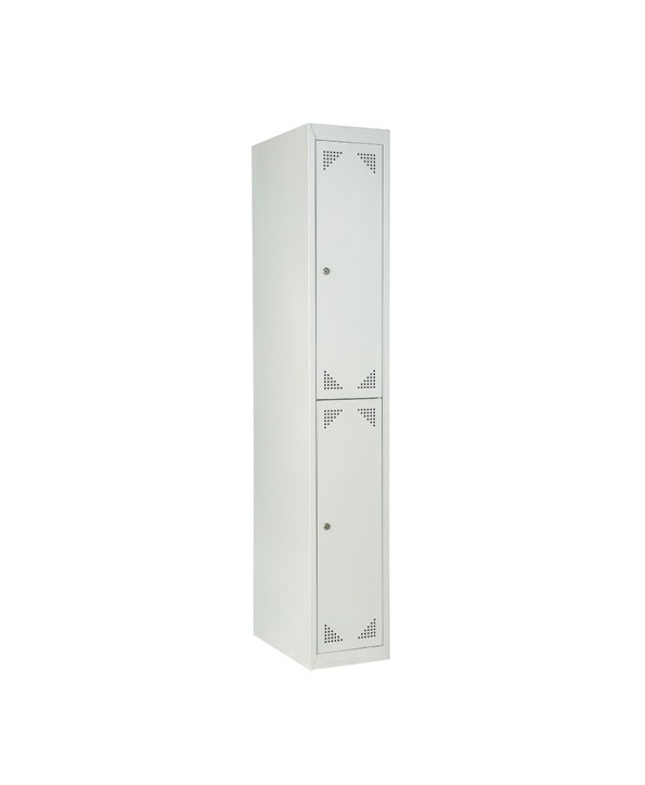 Taquilla metálica vestuario desmontada 2 puertas 300 x 1800 x 460