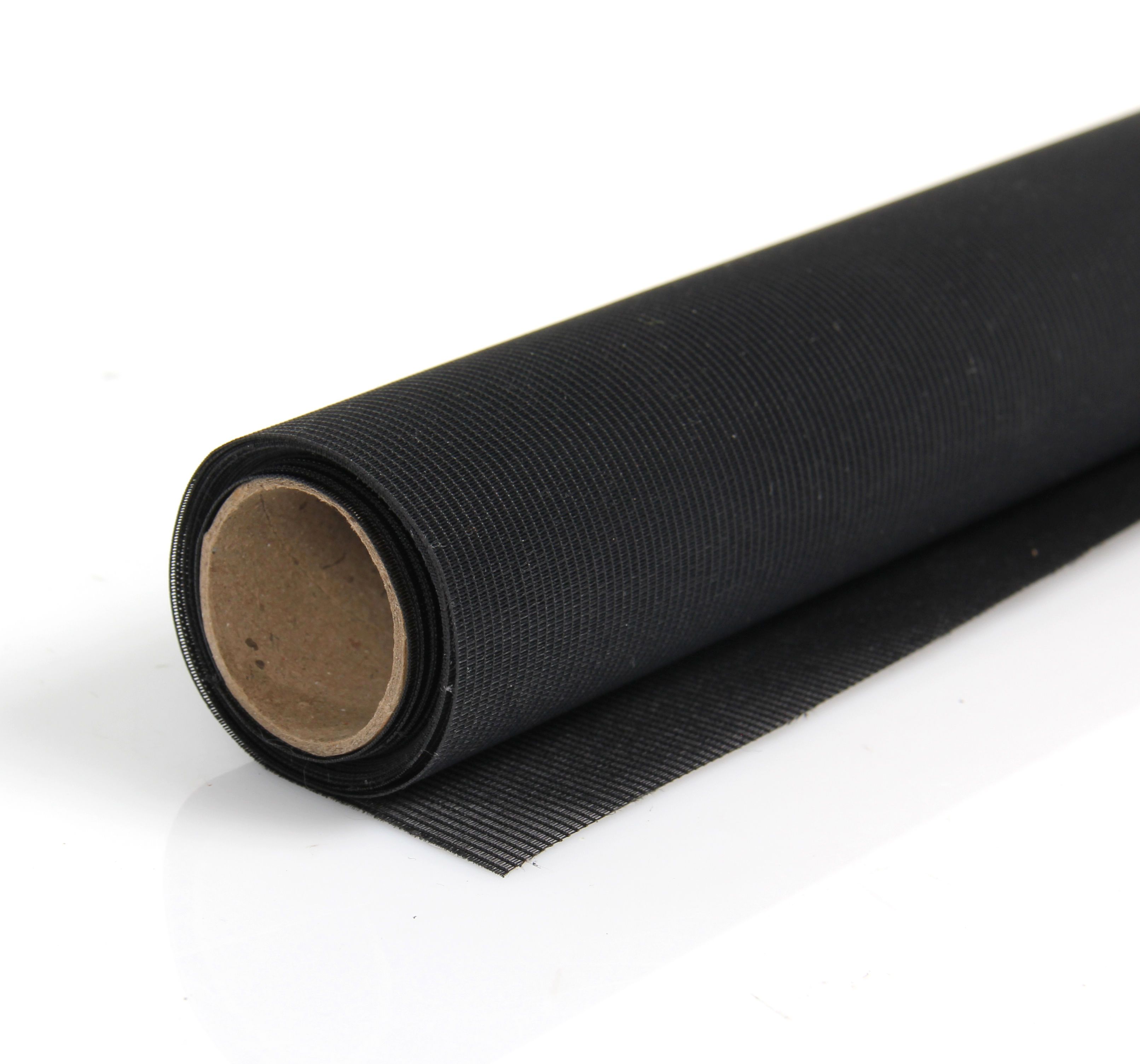 Rollo de tela mosquitera antipolen 1x2 m - para alérgicos - negro