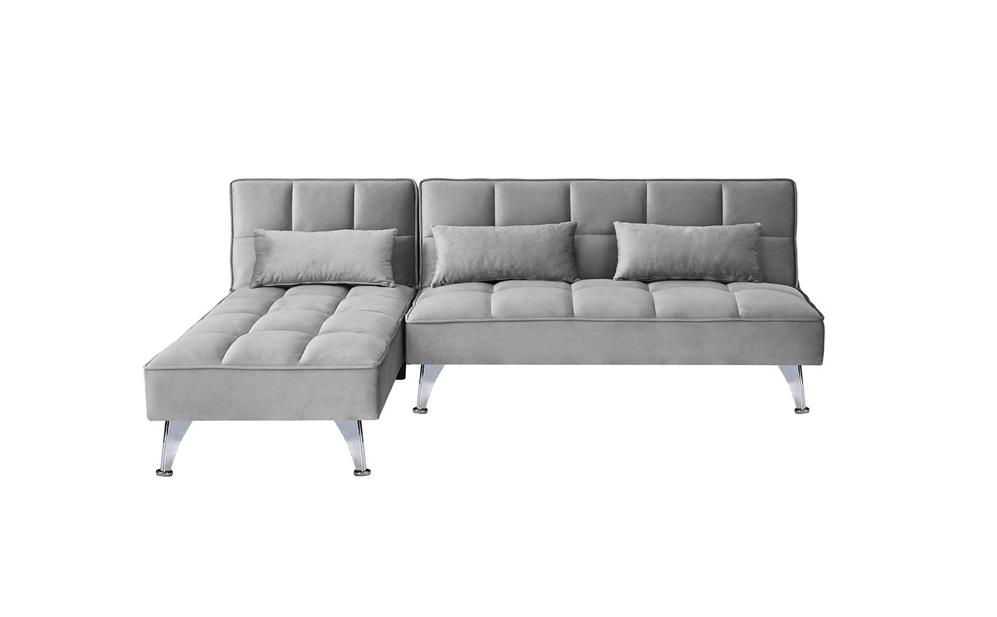 Sofa cama chaise longue noelia xs 200cm gris