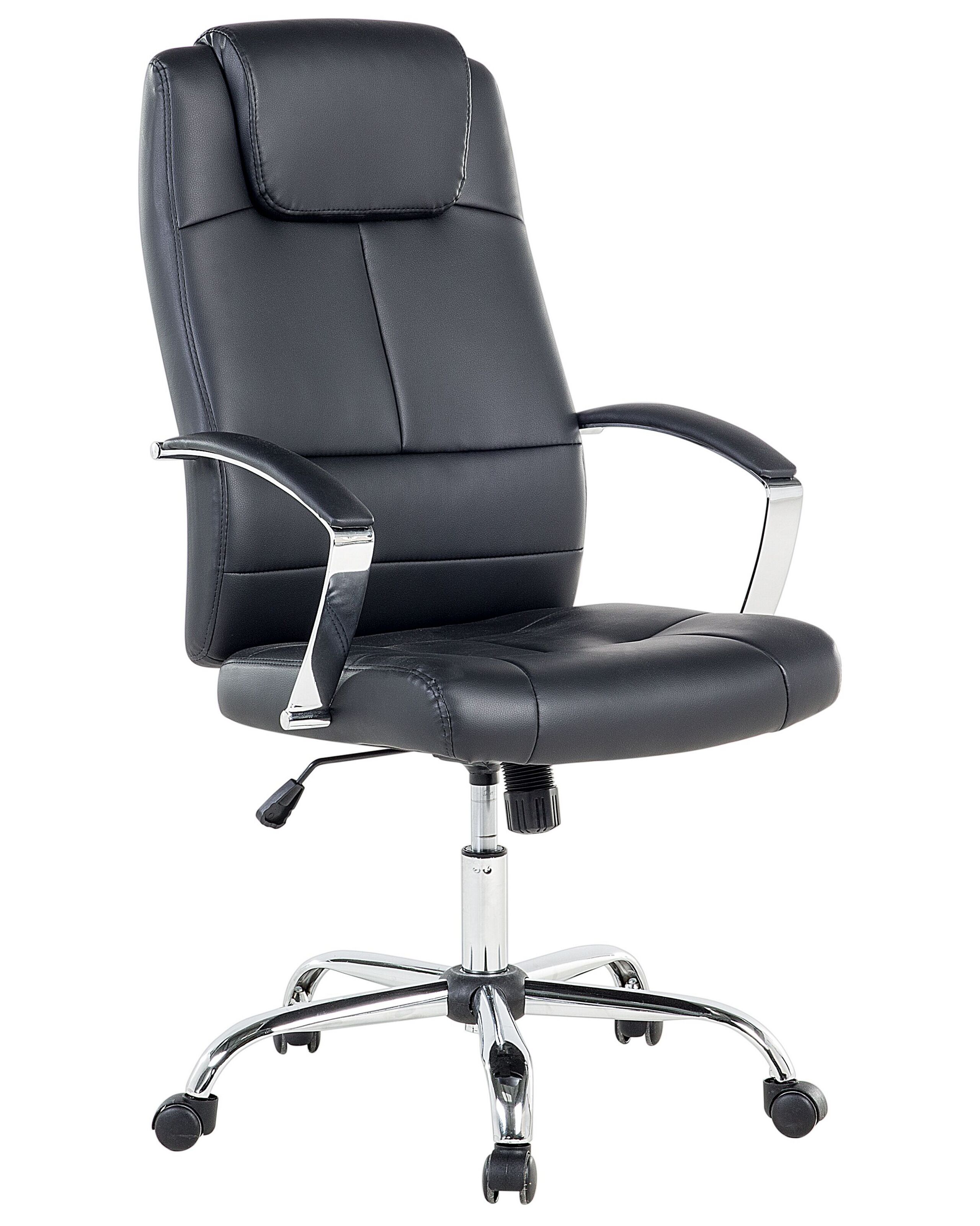 Silla ejecutiva winner piel sintética negro