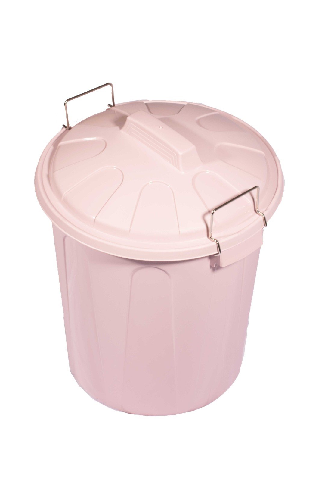 21 litros | rosa | cubo basura de plástico con tapadera | cubo almacenaje
