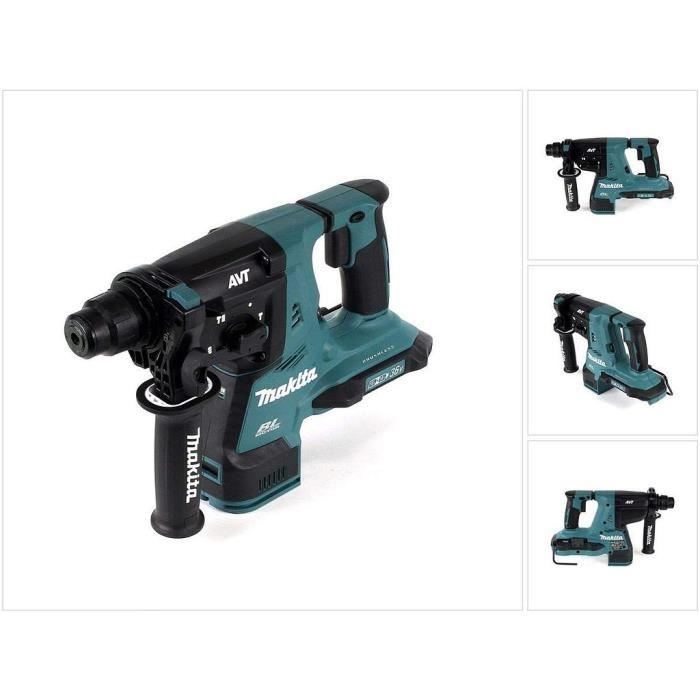 Makita - taladro percutor a batería sds-plus 18v li-ion 2.8j sin batería ni