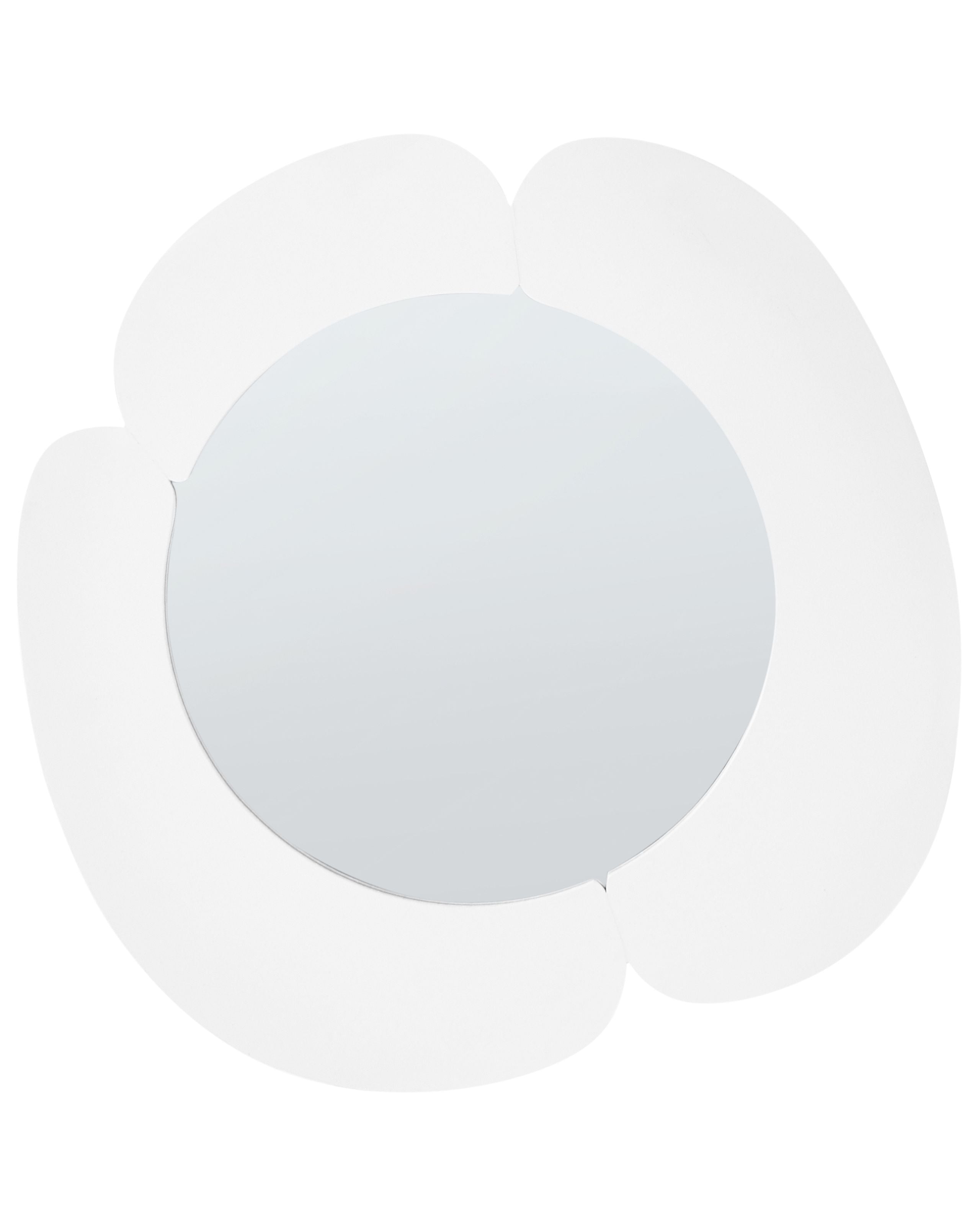 Espejo de pared atik 50 cm 50 cm blanco