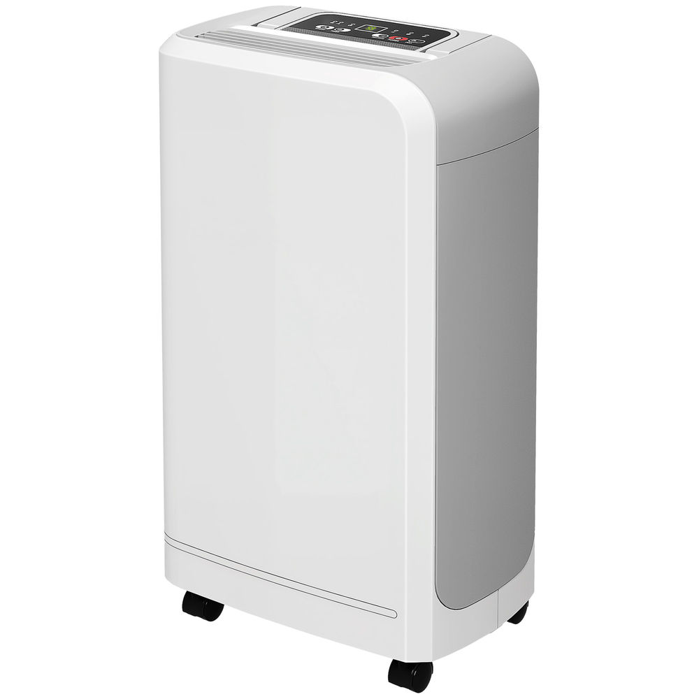 Deshumidificador 28x18x50.6 cm abs color blanco Homcom