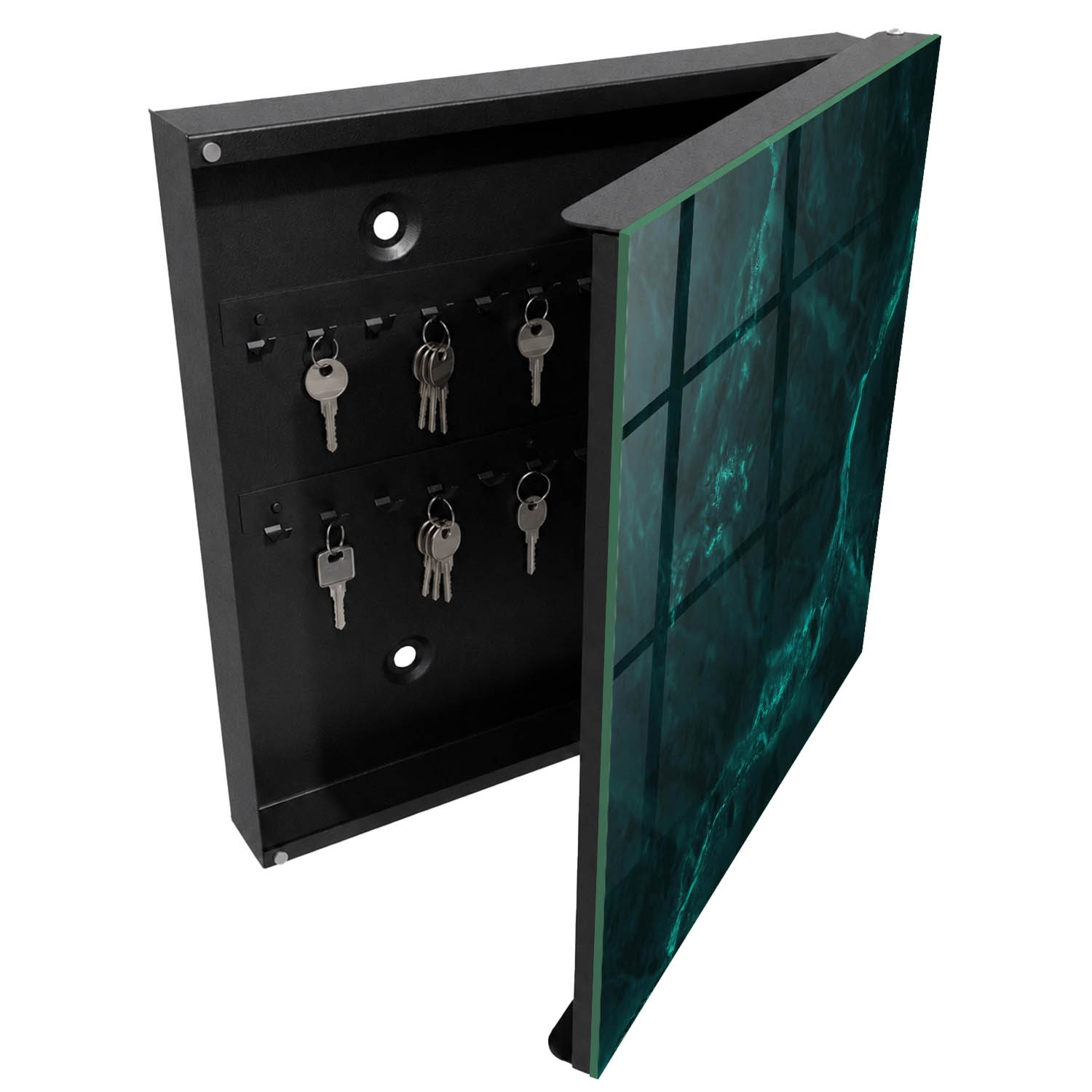 Armario llaves de pared 30x30x5, apertura derecha tulup