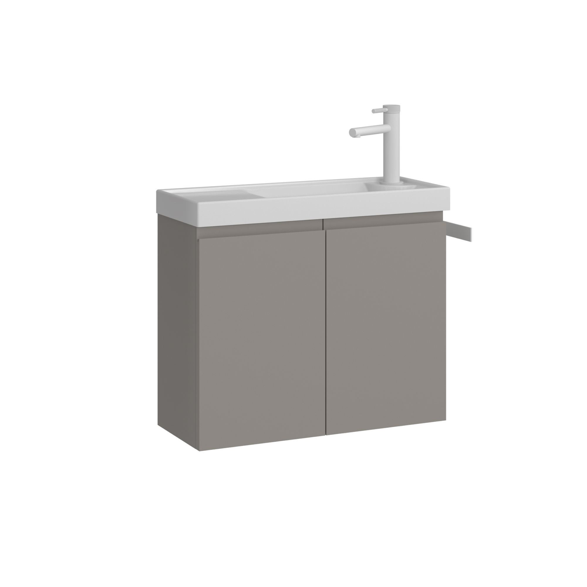 Mueble para lavabo <<ferla 60>> - 60 x 22 x 50 cm - matte mink
