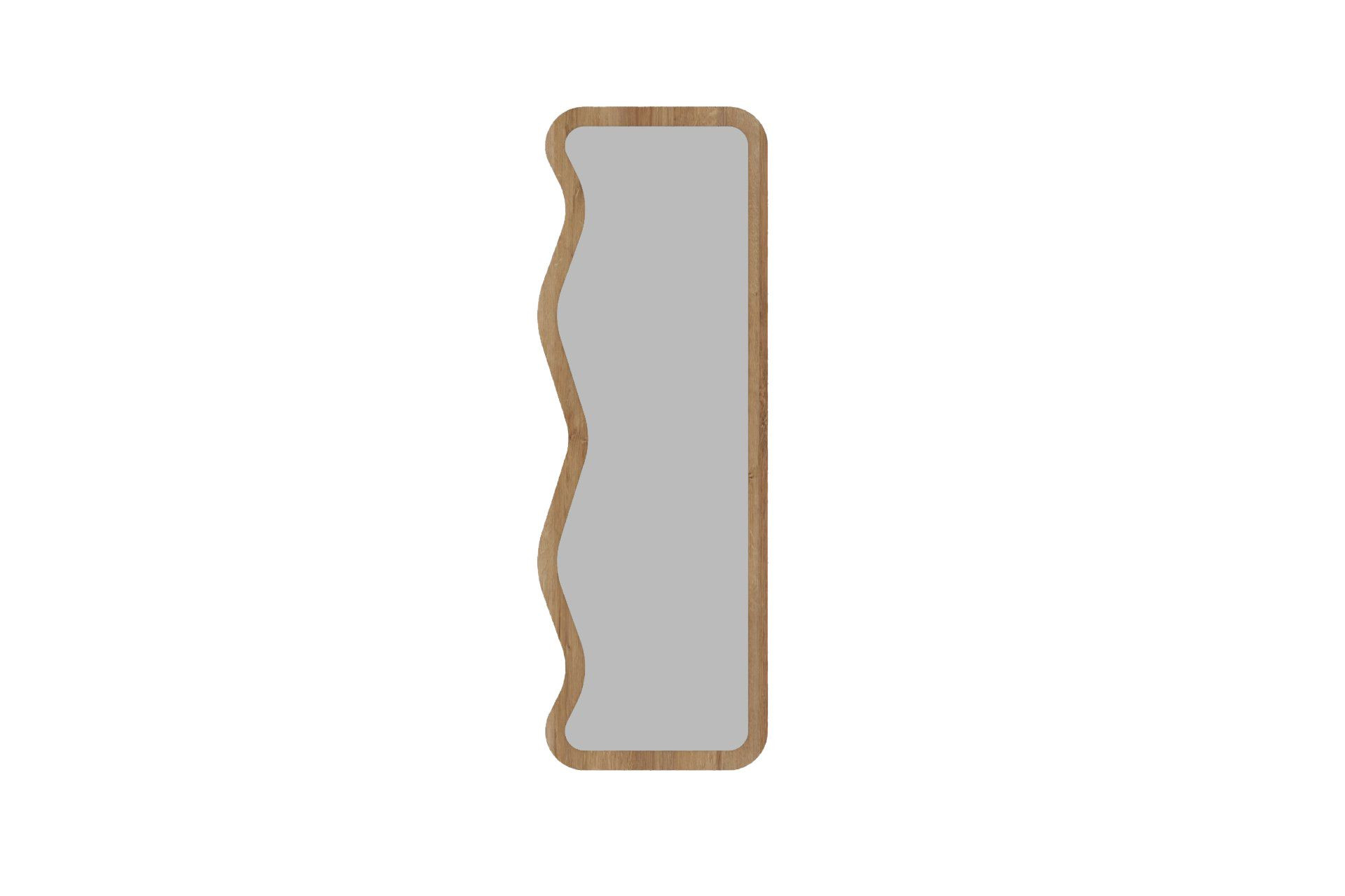 Espejo de madera <<asel>> - 50 x 160 cm - beige