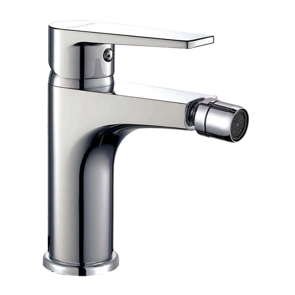 Kibath grifo de bidet monomando den acabado cromo brillo fabricado en latón
