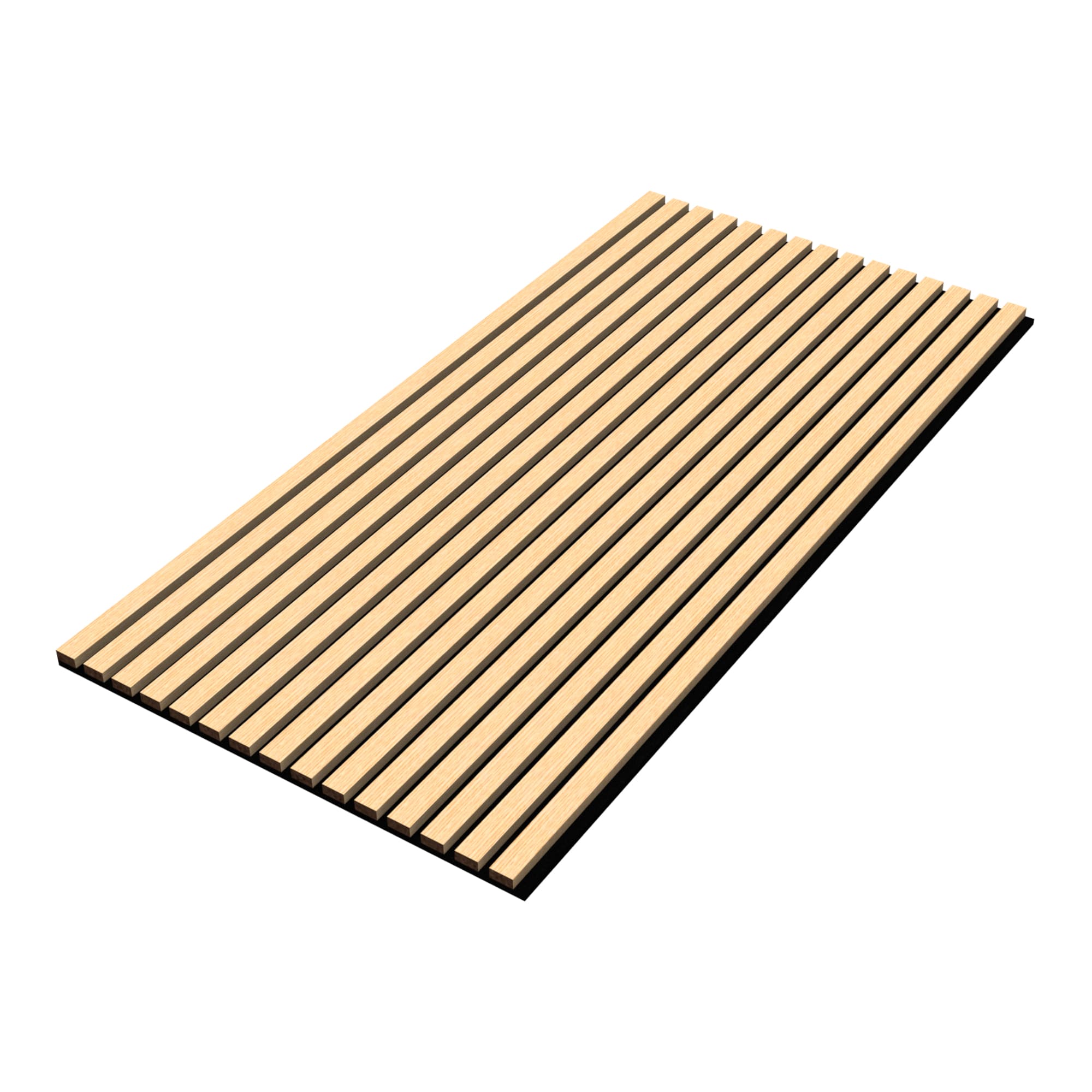 Set 4 paneles acústicos vang mdf 120×60×2 cm (2,88 m²) - roble [neu.holz]