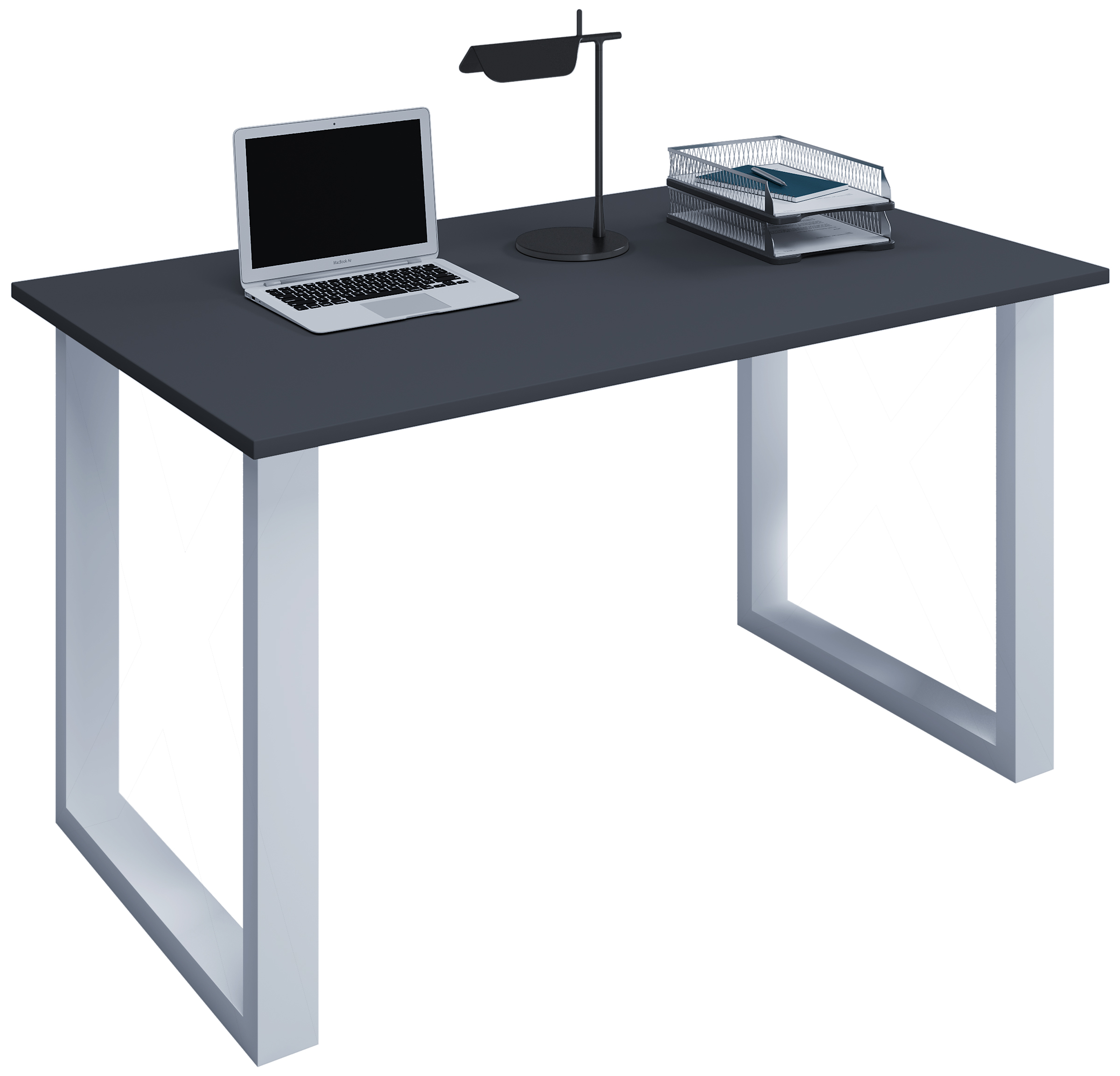 Vcm - mesa de oficina de escritorio 140x80 lona u