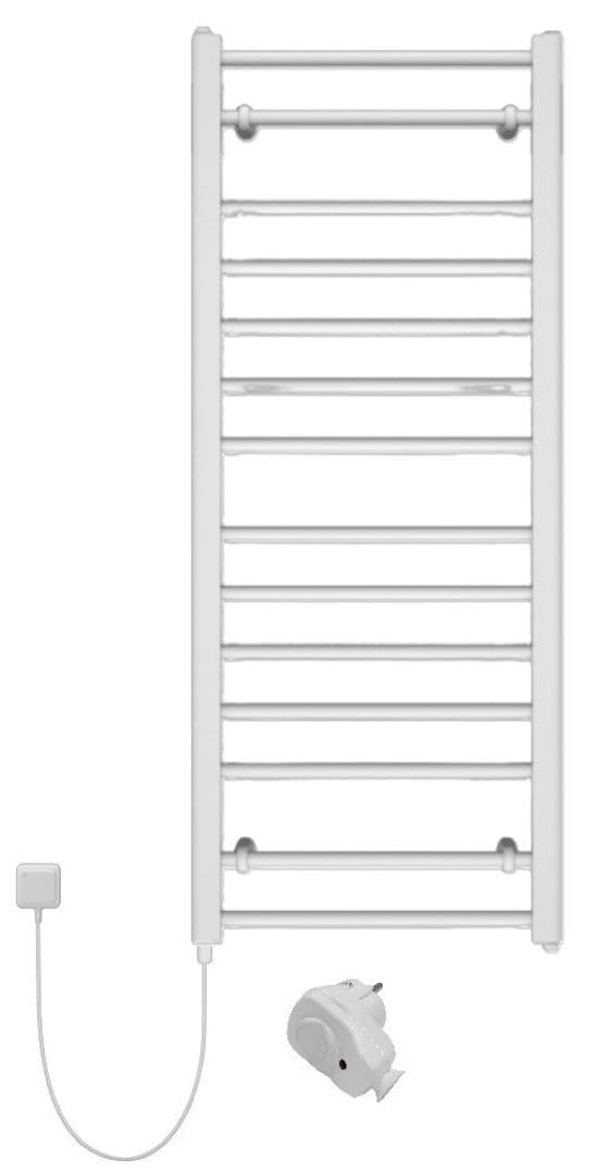Toallero combi(agua 436w(dt=50k)+resistencia 300w)blanco 122x50cm/6m2