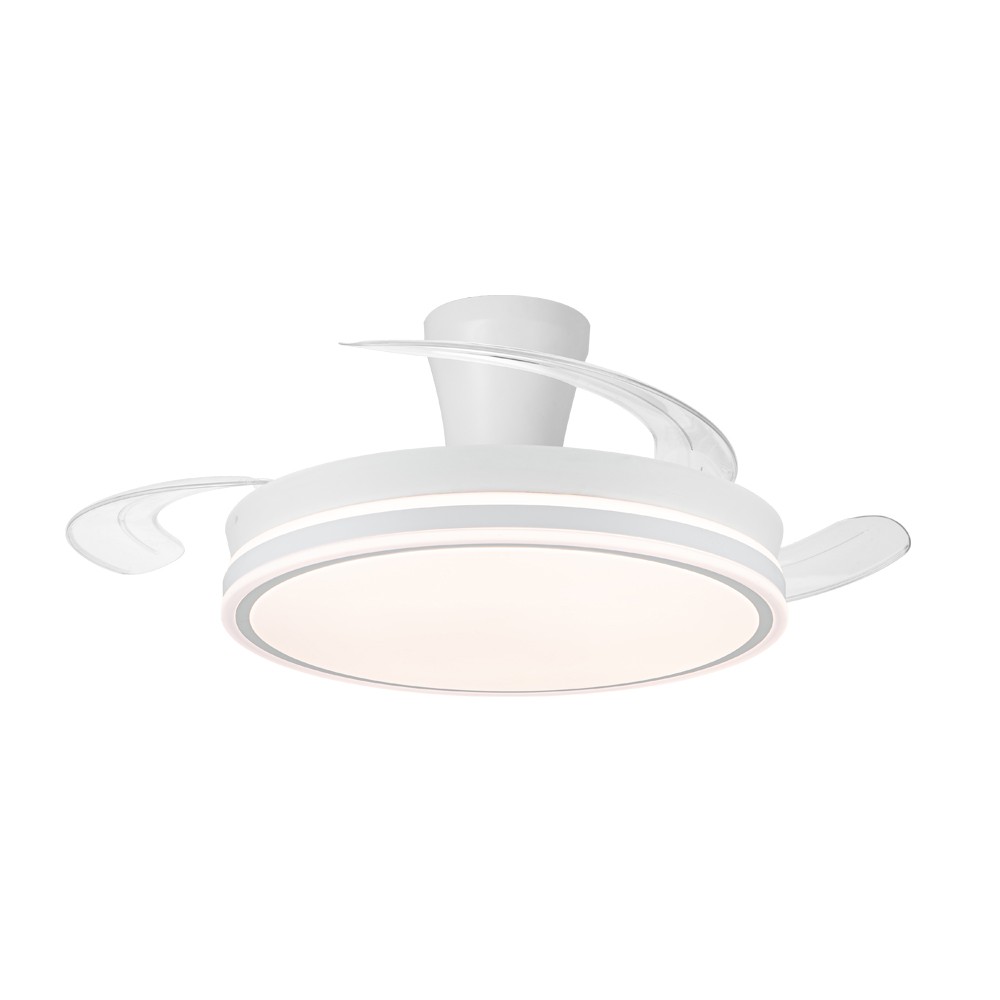 Ventilador de techo LED “supereco long” regulable con control remoto (45w 3