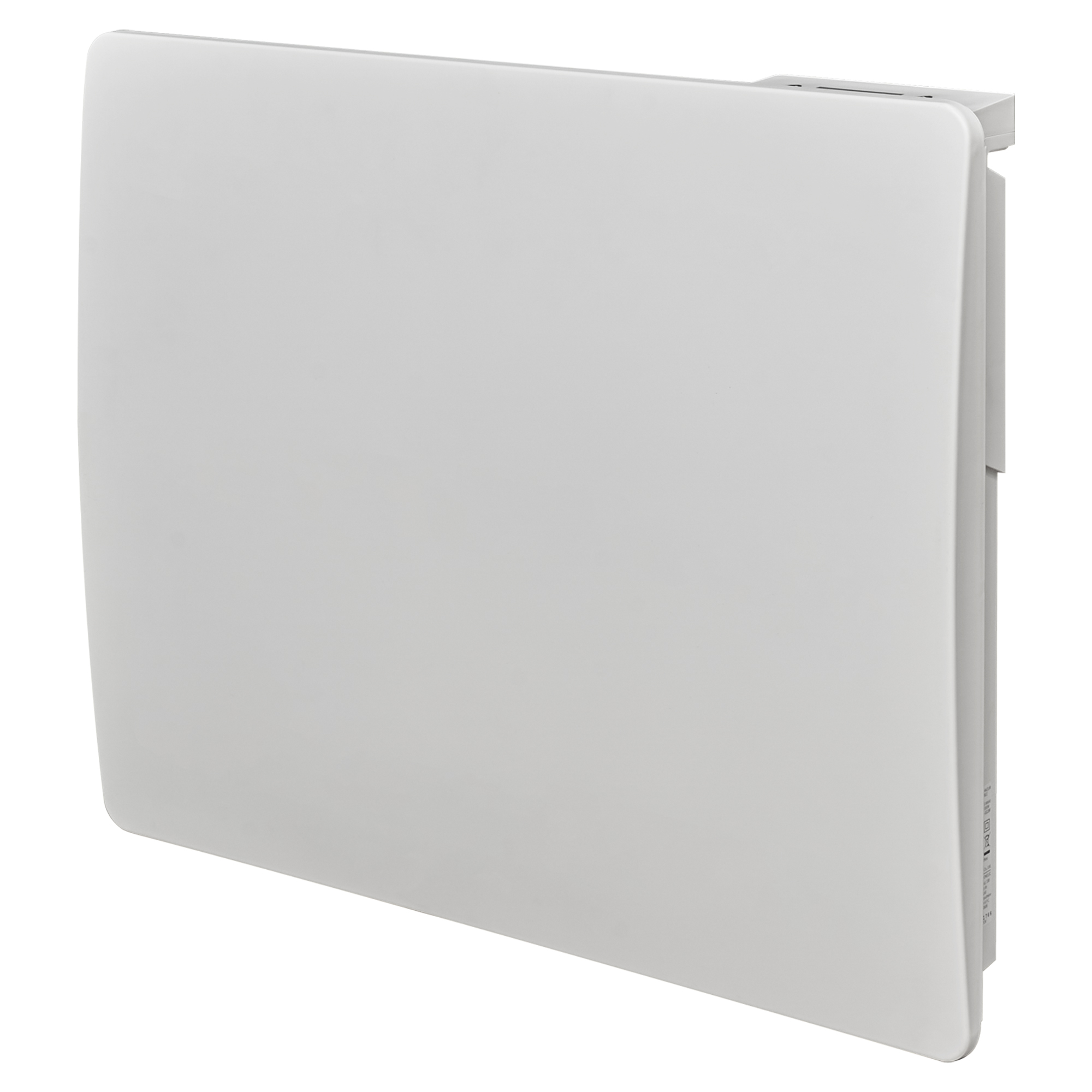 Radiador eléctrico adam solis de 1000 w con núcleo cerámico en blanco