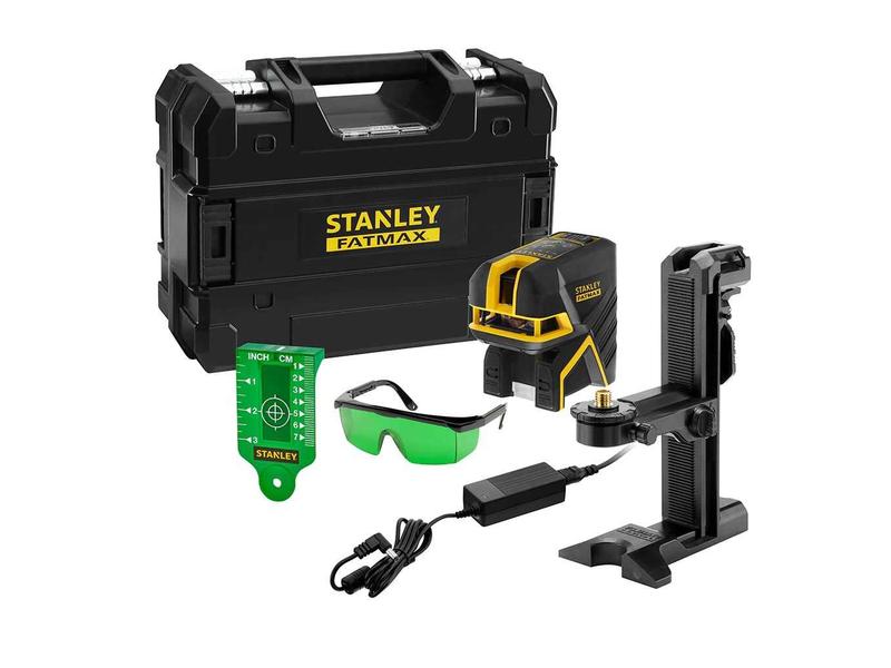 Nivel laser cruz+2 punto verde fmht77597-1 stanley