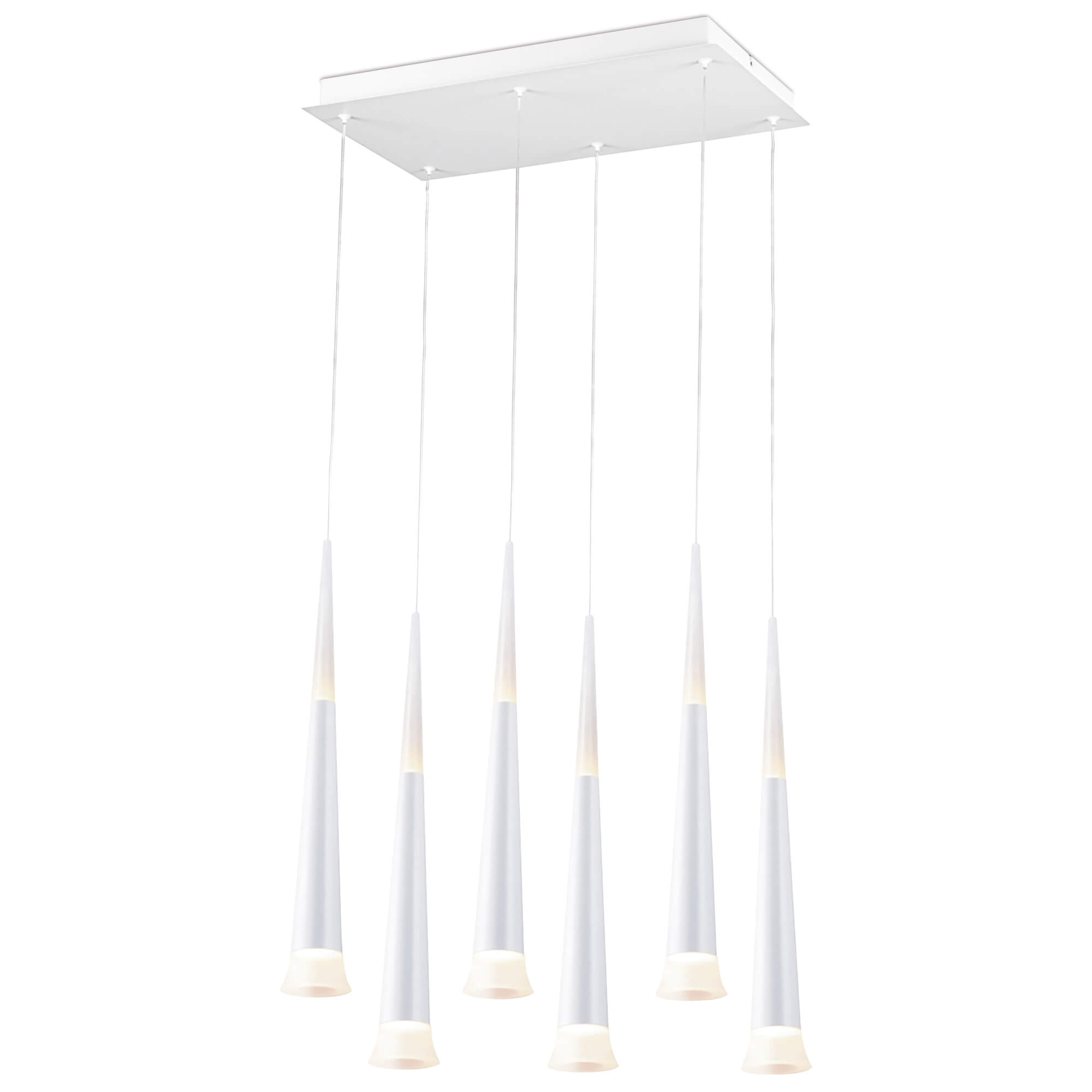 Lámpara de techo coLGante LED flaute 9c - 40 w - 4200 k - metal - azabak