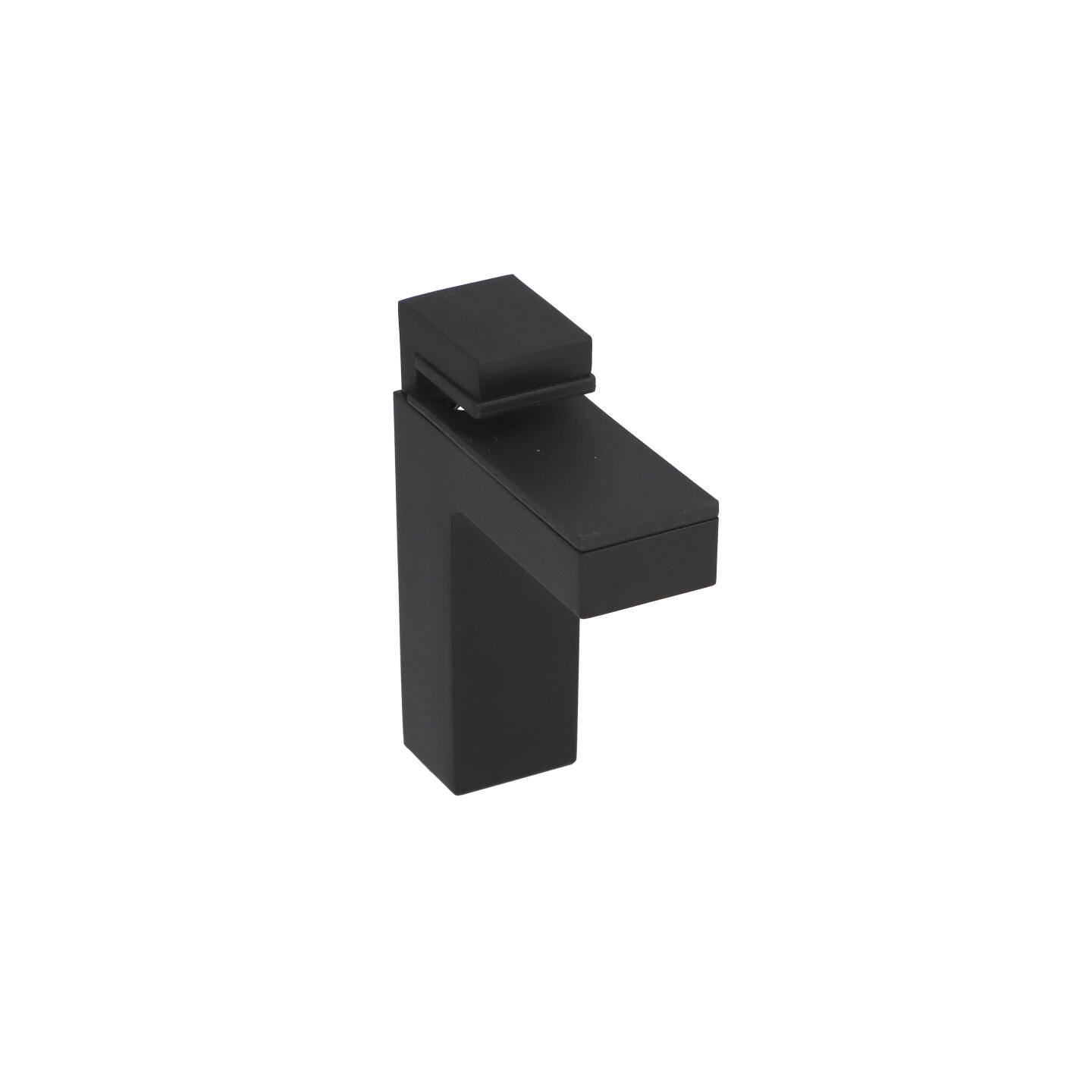 Soporte para estante de aleación de zinc. .diam 78 x 84mm negro
