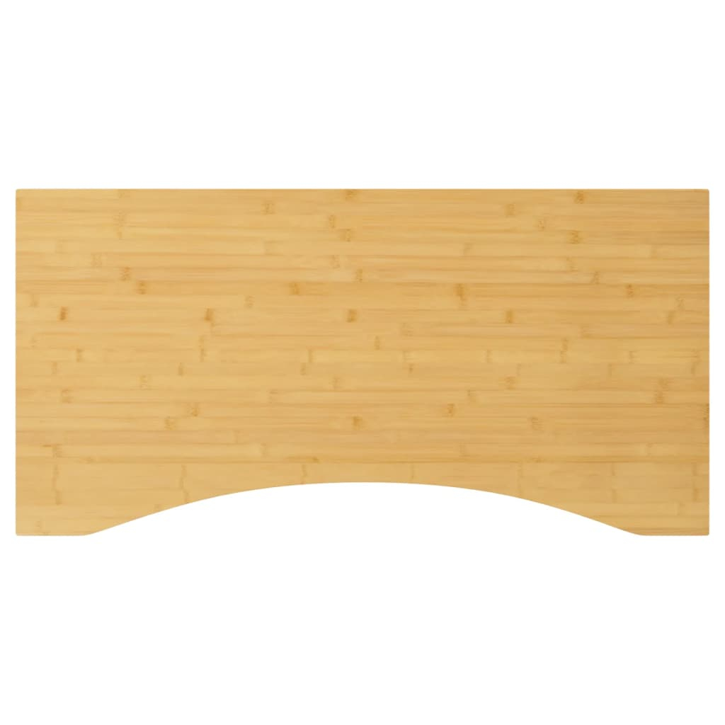 vidaXL tablero de escritorio de bambú 110x55x4 cm