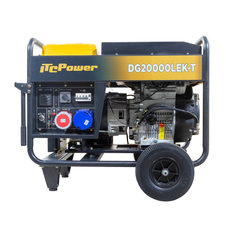 Dg20000lek-t generador diésel abierto full power 15kw/20kva itcpower