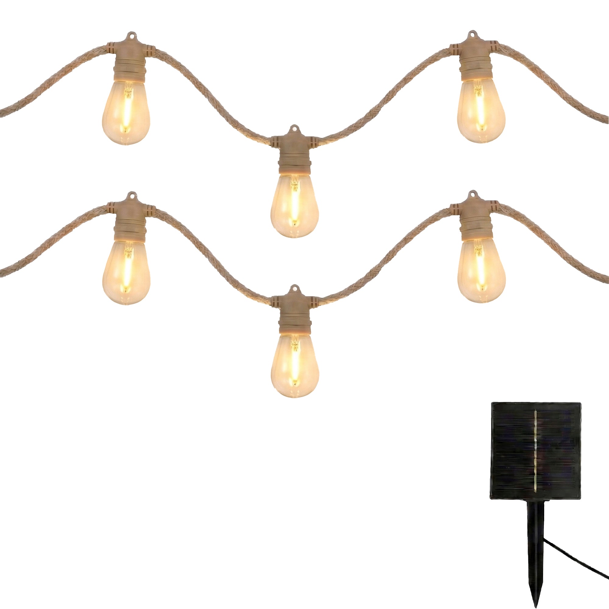 Luces solares de cadena 15m fantasy