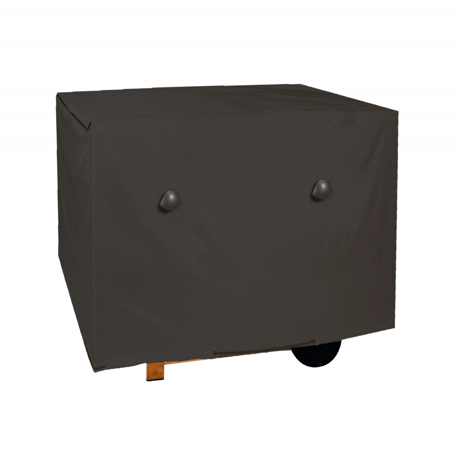 Oviala - funda protectora para barbacoa (110 x 58 x 60 cm) cov'up - negro