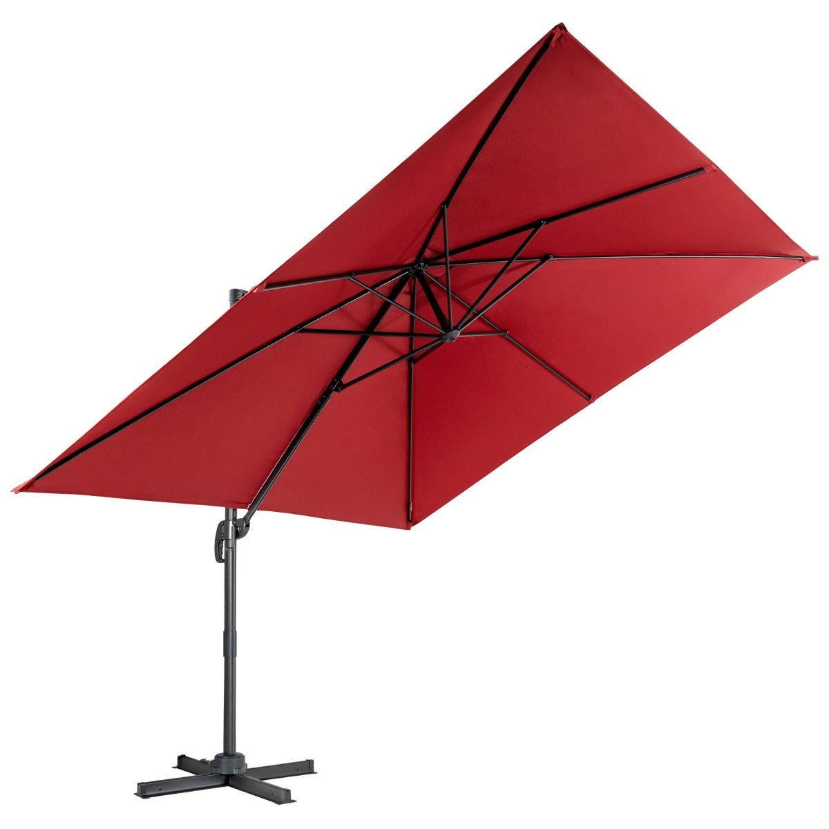 Parasol voladizo 300 x 300 x 273 cm con