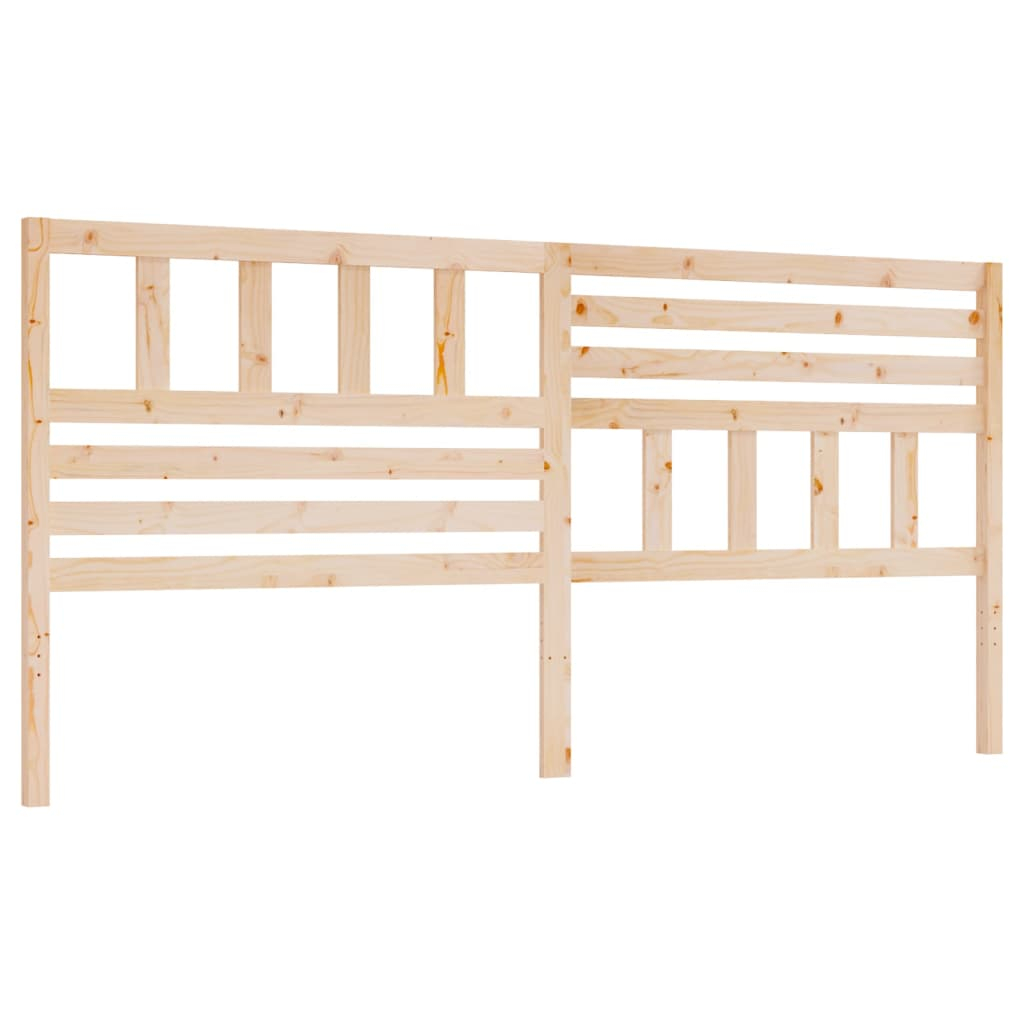 vidaXL cabecero de cama madera maciza de pino 186x4x100 cm