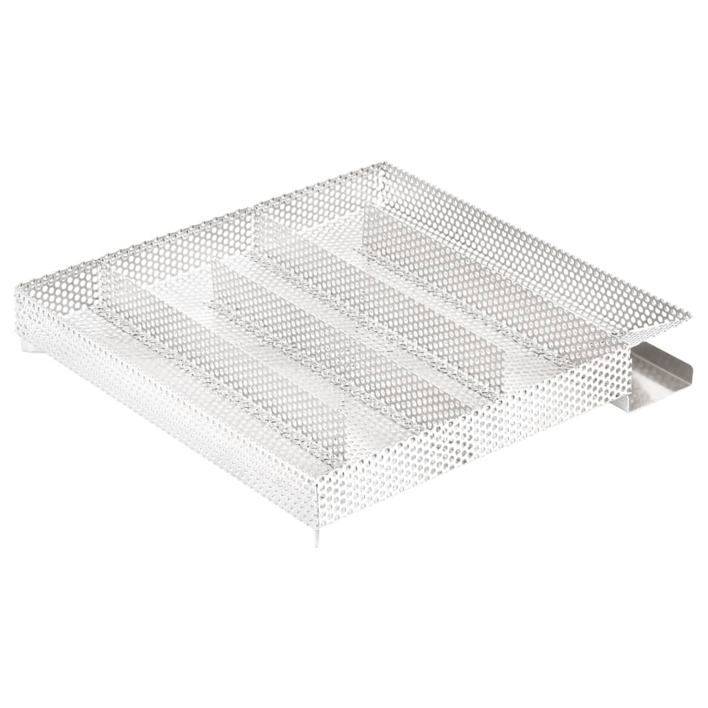 vidaXL generador de humo frío 5 cámaras acero inoxidable 27 cm