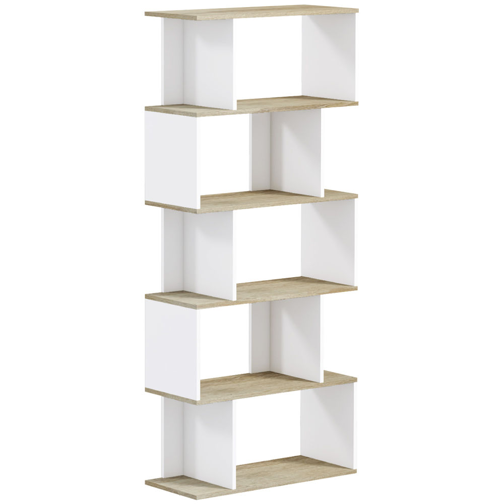 Estantería librería 70x29.5x163 cm color marrón Homcom