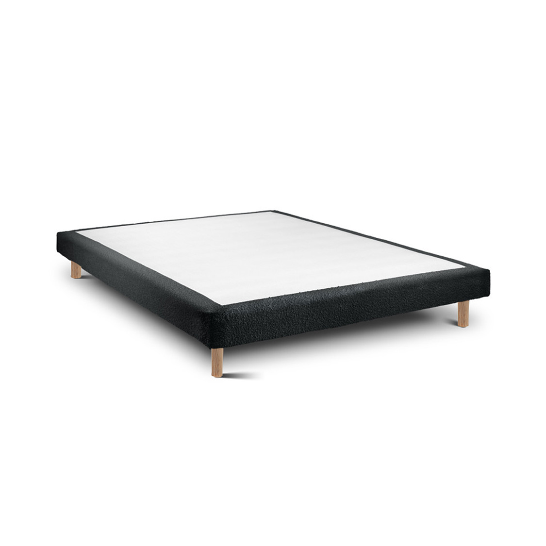 Sommier rigide 15 ascot black 195 x 140 cm altura 30 cm indream